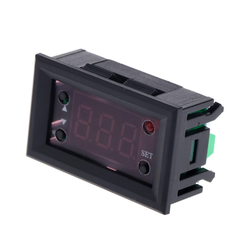 Dropshipping W1218 Digital Thermostat DC12V Temperature Controller for Incubator w/ Red Probe