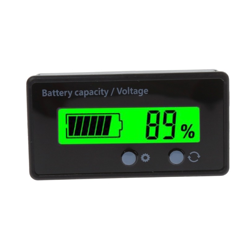 8-70V LCD Lead Acid Lithium Battery Capacity Indicator Voltmeter Voltage Tester