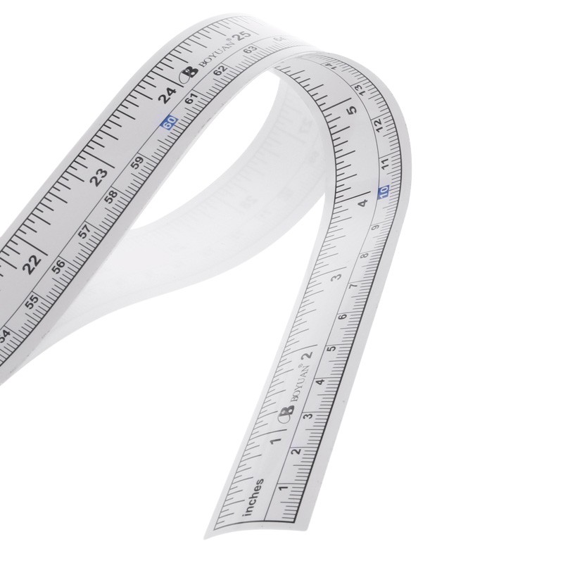 Dropshipping 90cm Self-adhesive Metric Tape Measure Ruler Vinyl for Sewing Machine Sticker