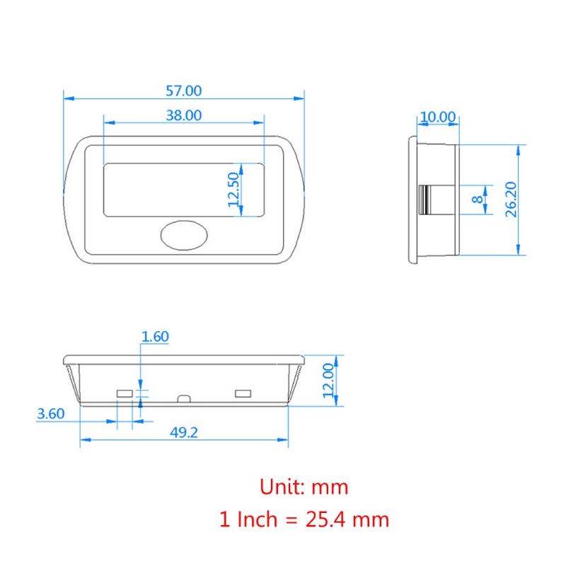 12V 24V LCD Battery Capacity Voltmeter Tester Indicator Car Lead Acid Lithium M09 22 Dropship