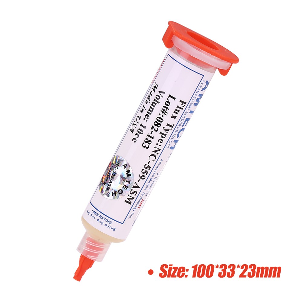 10pcs High Quality Soldering Flux 10cc NC-559-ASM-UV Soldering Paste for Phone LED BGA SMD PGA PCB Repair Needles Rework Tools