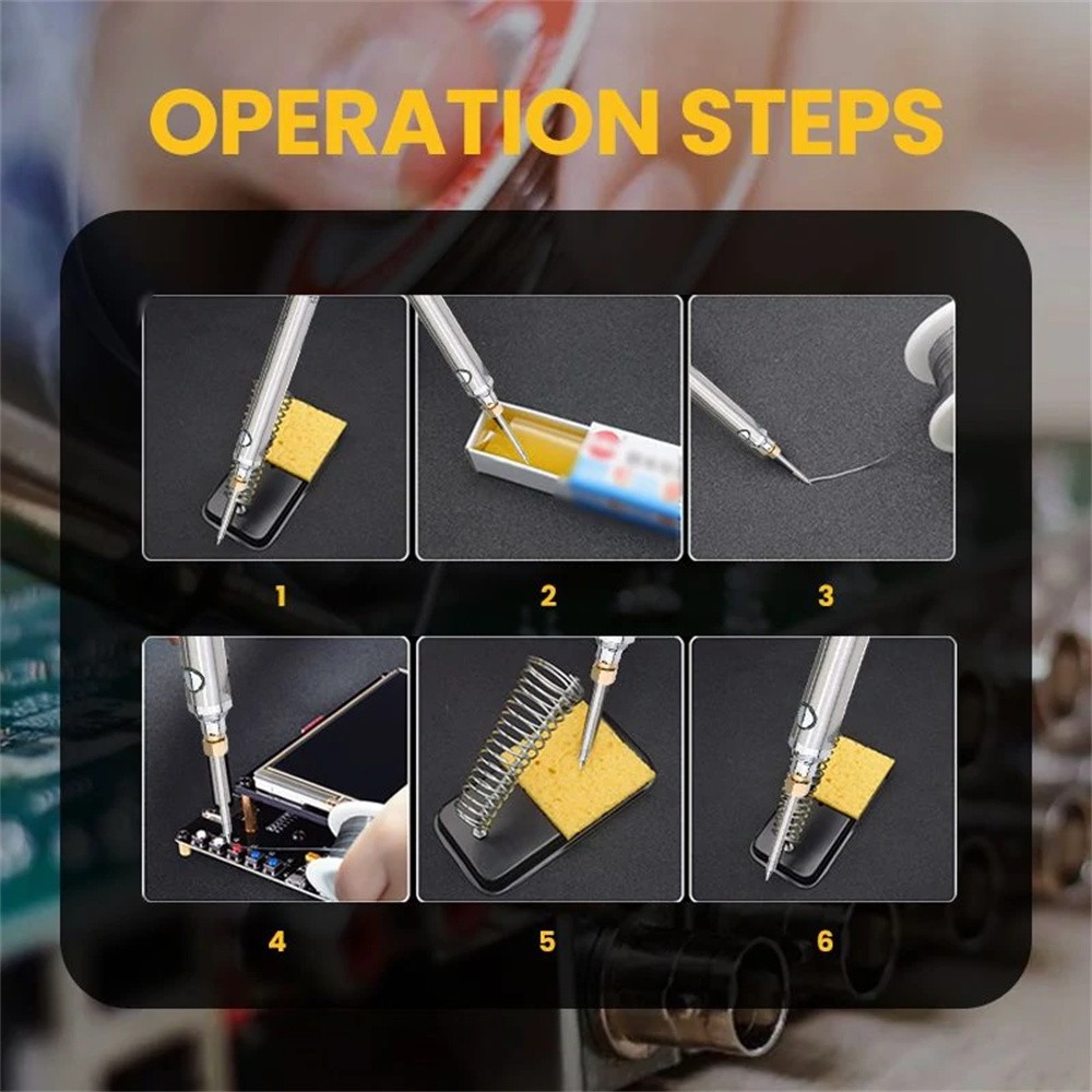 510 Interface Soldering Iron Mini USB Charging Precision Soldering Tool Portable Battery Powered Soldering Iron Tip Jewelry Repair 5V