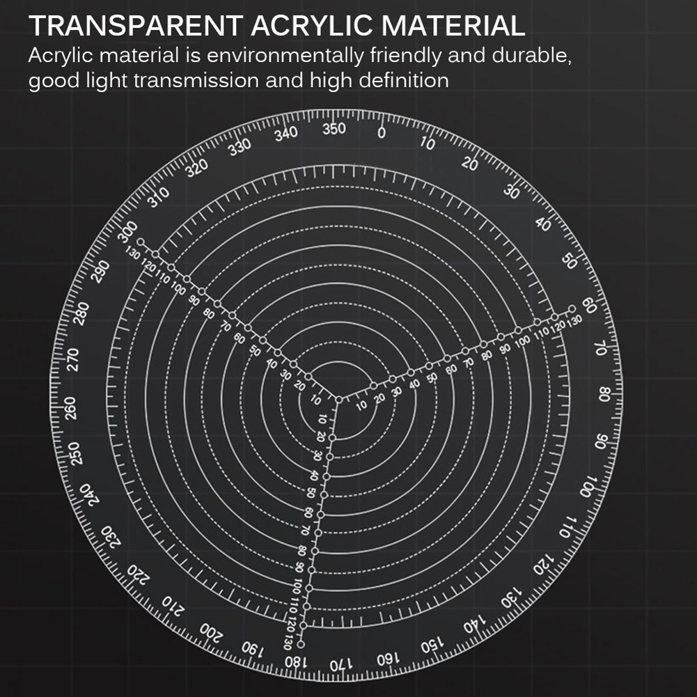 Turner Lathe Turner Lathe Clear Acrylic Compass Circle Cutting Tool For Wood Lathe Working Circles Drawing