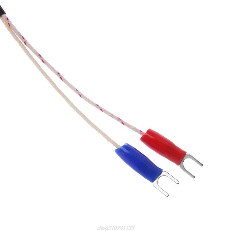 F92C 6mm Hole Washer K Type Thermocouple Temperature Sensor Probe 1m Cable For Industrial Temperature Controller