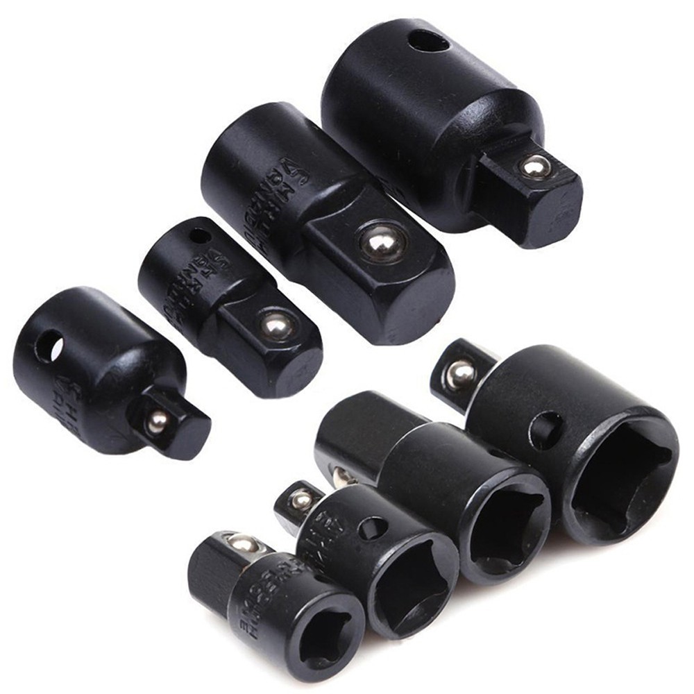 1/4 PC 1/4 3/8 1/2 Drive Socket Adapter Adapter Reducer Air Impact Craft Socket Wrench Adapter Hand Tool Kit Repair Tools