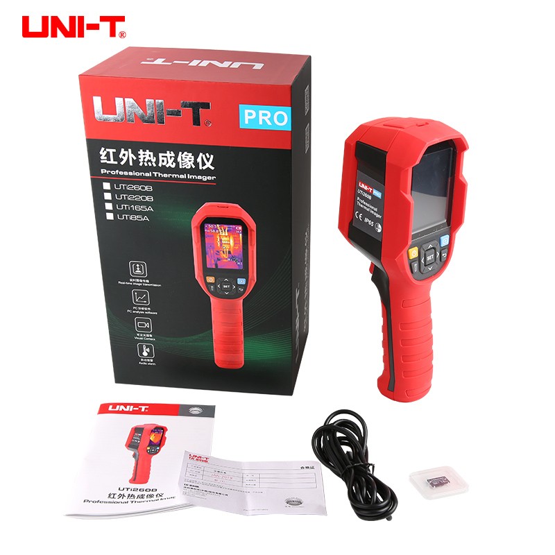 UNI-T UTi85A UTi260B Infrared Thermal Imager -15~550°C Industrial Thermal Imaging Camera Handheld USB Infrared Thermometer Hunt Inspection Automotive Electrical Pipeline Temperature Check