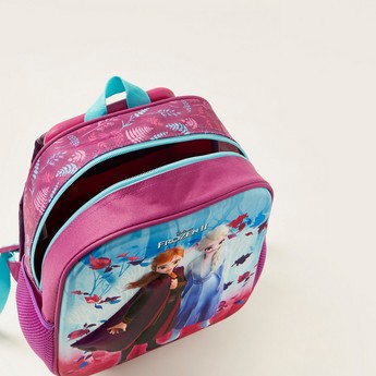 Disney Frozen II Printed 3-Piece Trolley Backpack - 12 inches