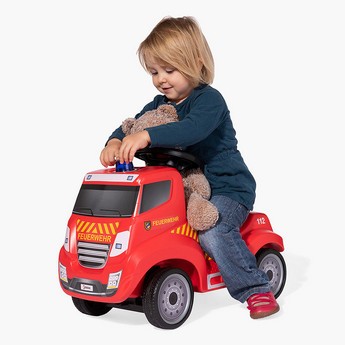 Rolly Toys Ferbedo Fire Brigade Ride-On Truck