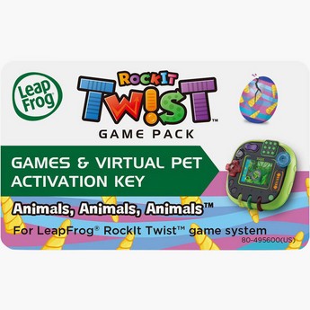 LeapFrog RockIt Twist Game Pack Animals, Animals, Animals Playset