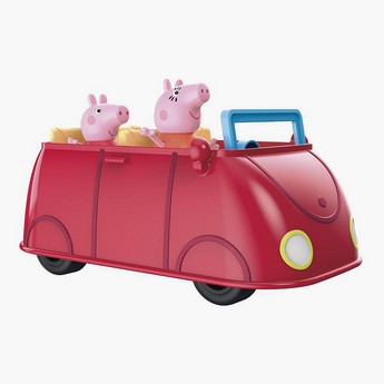 Hasbro Peppa Pig Family Red Car Playset