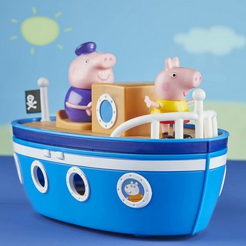 Hasbro Peppa Pig Cabin Boat Playset