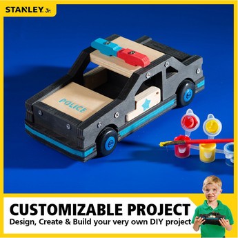 Stanley Jr. Police Car Kit