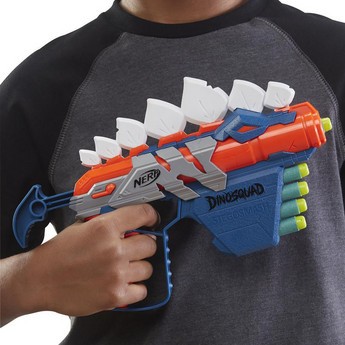 Nerf Dinosquad Stego-Smash Dart Gun