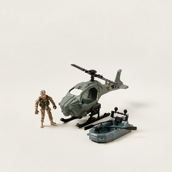 Soldier Force Encampment Defense Outpost Playset