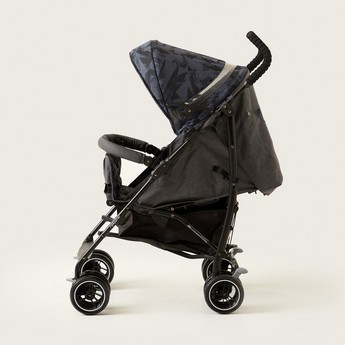 Juniors Roadstar Jigsaw Navy Stone Baby Buggy