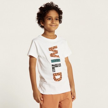 Juniors 3-Piece T-shirt and Shorts Set