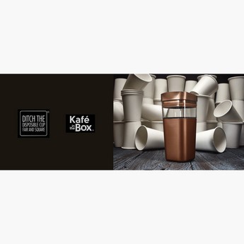 Kafe in the Box Ditch the Disposable Cup Fair and Square - 480 ml