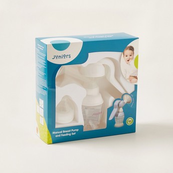 Juniors Manual Breast Pump and Feeding Set