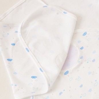 Juniors Star Print Swaddle Wrap