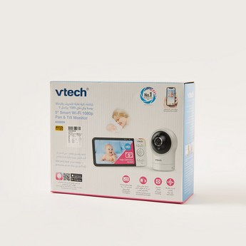 V-Tech Smart Wi-Fi Pan and Tilt Baby Monitor - 5 inch