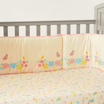 Fancy Fluff Unicorn Print 4-Piece Organic Bedding Set