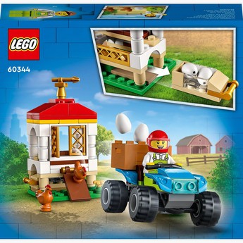 Lego 60344 City Chicken Henhouse Playset