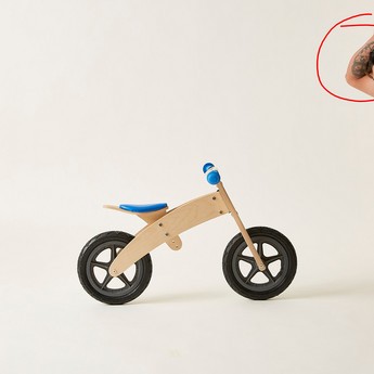 Street Runner Wooden Balance Bike - 12 inches