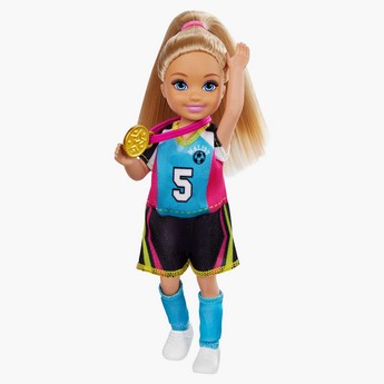 Barbie Chelsea's Soccer Fashion Doll Playset