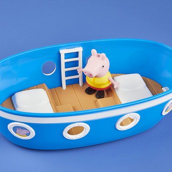 Hasbro Peppa Pig Cabin Boat Playset