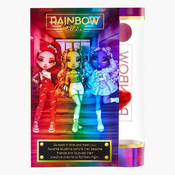 Rainbow High Junior High Ruby Anderson Fashion Doll Playset