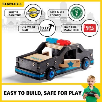 Stanley Jr. Police Car Kit