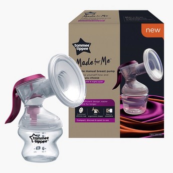 Tommee Tippee Made for Me Manual Breast Pump - Bundle