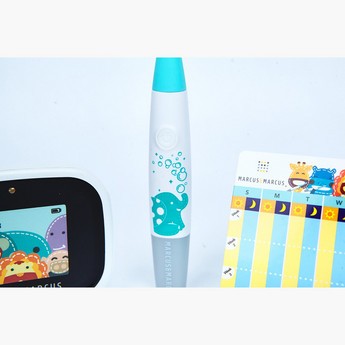 Marcus & Marcus Sonic Silicone Interactive Toothbrush Set for Kids