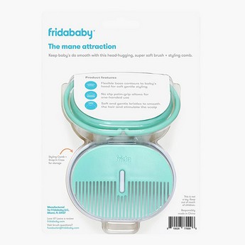 Fridababy Baby Head Hugging Hairbrush and Styling Comb Set