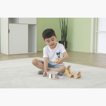 PolarB Hedgehog Toy with Sorting Wheel