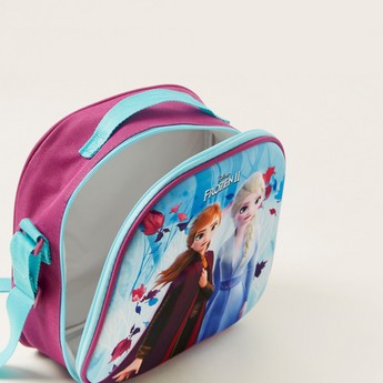 Disney Frozen II Printed 3-Piece Trolley Backpack - 12 inches