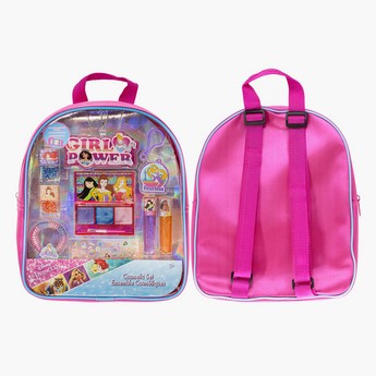 Townley Disney Princess Printed Cosmetic Backpack Set