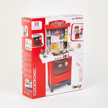 Smoby Mini Tefal Cooktronic Kitchen Playset - 20 Pieces