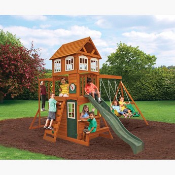 Kidkraft Cranbrook Wooden Swing Set