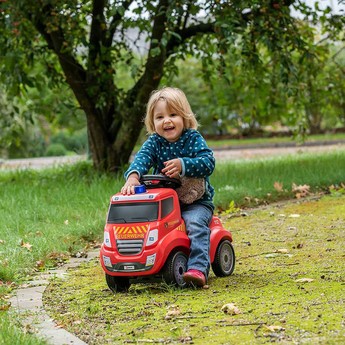 Rolly Toys Ferbedo Fire Brigade Ride-On Truck