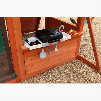 Kidkraft Canyon Ridge Wooden Swing Playset