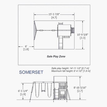 Backyard Discovery Somerset Swing Set