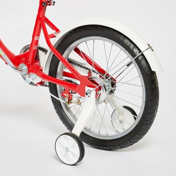 Chipmunk 18-inch Bicycle with Training Wheels and Basket