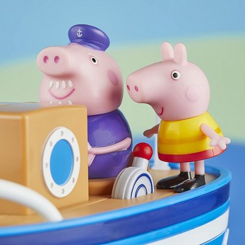 Hasbro Peppa Pig Cabin Boat Playset