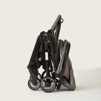 Moon Auto-Fold Stroller - Senior Grey