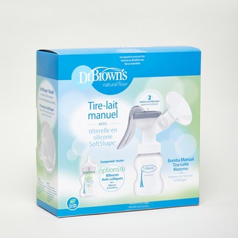 Dr Brown's Natural Flow Manual Breast Pump Set