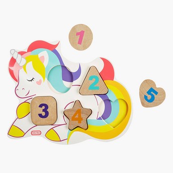 little tikes Wooden Critters Number Puzzle