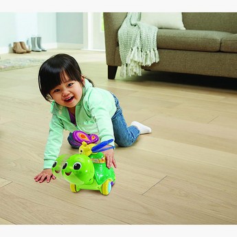 V-Tech 2-in-1 Push and Discover Turtle Toy