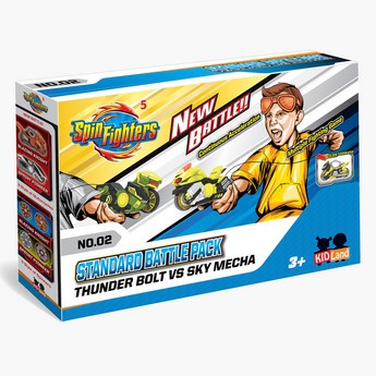 Spin Fighters Thunder Bolt versus Sky Mecha Battle Playset