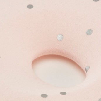 Babymoov Polka Dot Print Head Shape Pillow